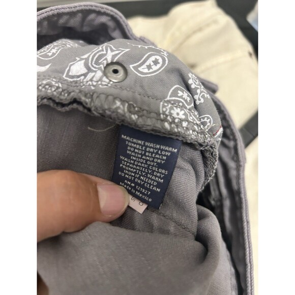 Johnnie O 5 Pocket Stretch Gray Denim Golf Pants Casual Jeans Size 32x34 Grey - Picture 4 of 7